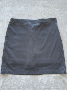 Classic A-Line Skirt in Gray